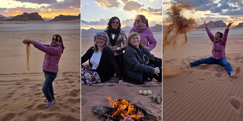 Wadi Rum, zalazak sunca